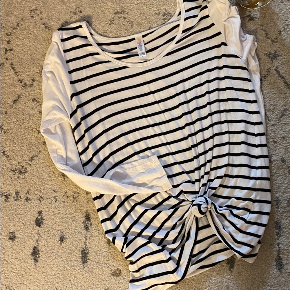 Lularoe Striped Long Sleeve